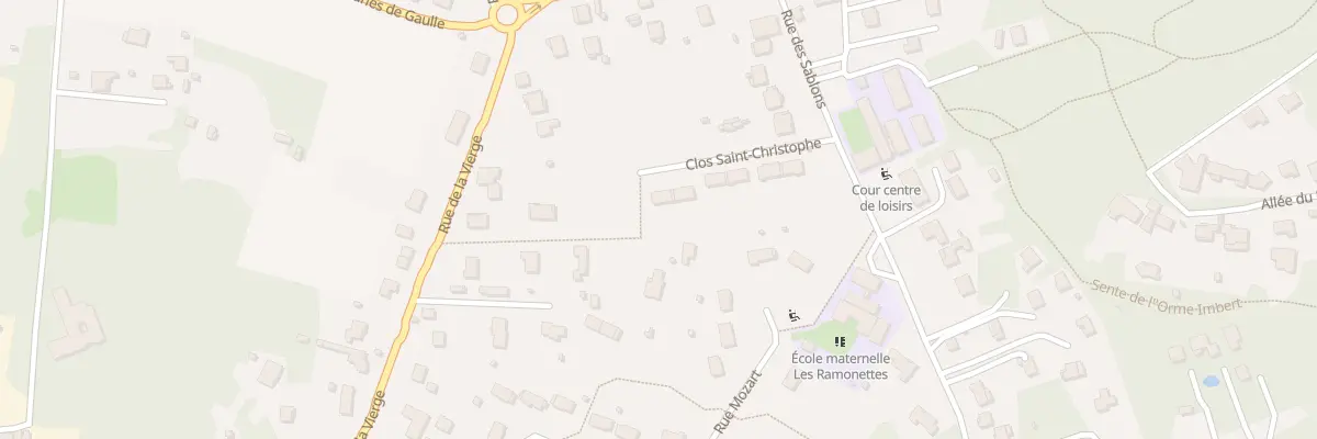 Plan du 6 Clos Saint Christophe à Villiers-Saint-Frédéric