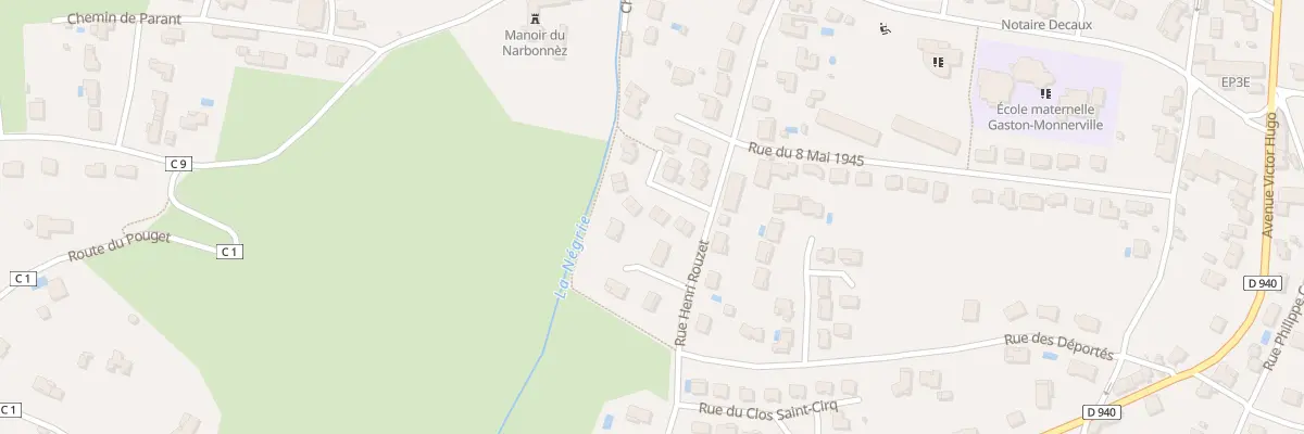 Plan du 27 Rue Jean Moulin à Saint-Céré