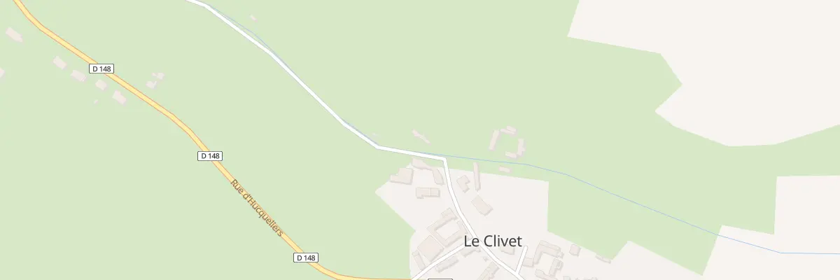 Plan du 11 Rue du Clivet à Preures