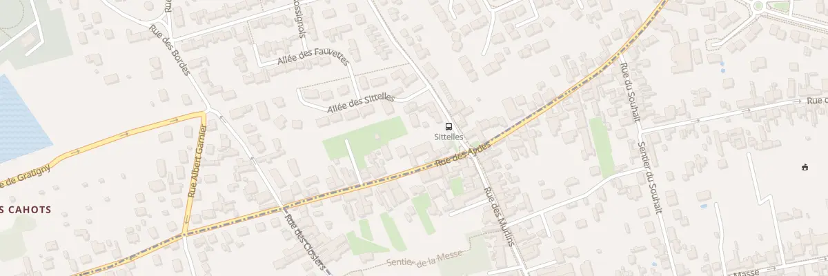 Plan du 88 Rue des Aydes à Saran