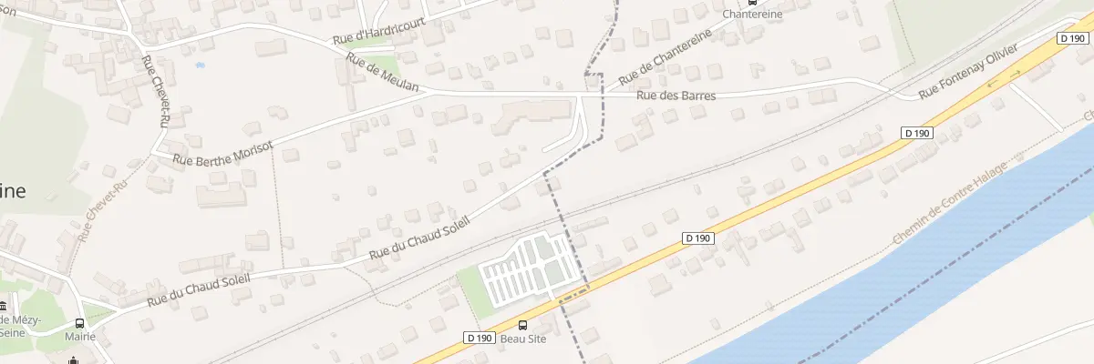 Plan du 24 Rue du Chaud Soleil à Hardricourt