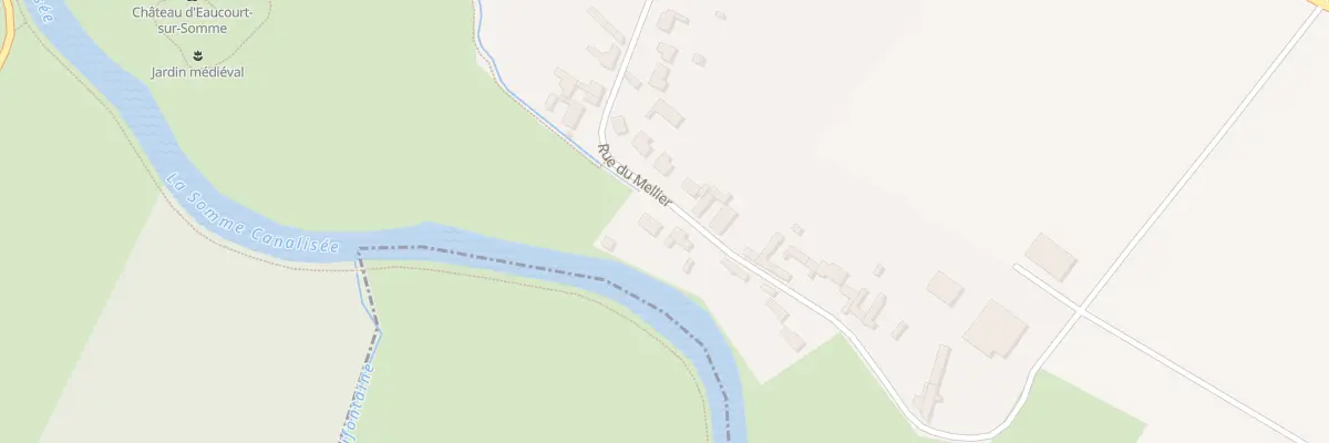 Plan du 660 Rue du Mellier à Eaucourt-sur-Somme