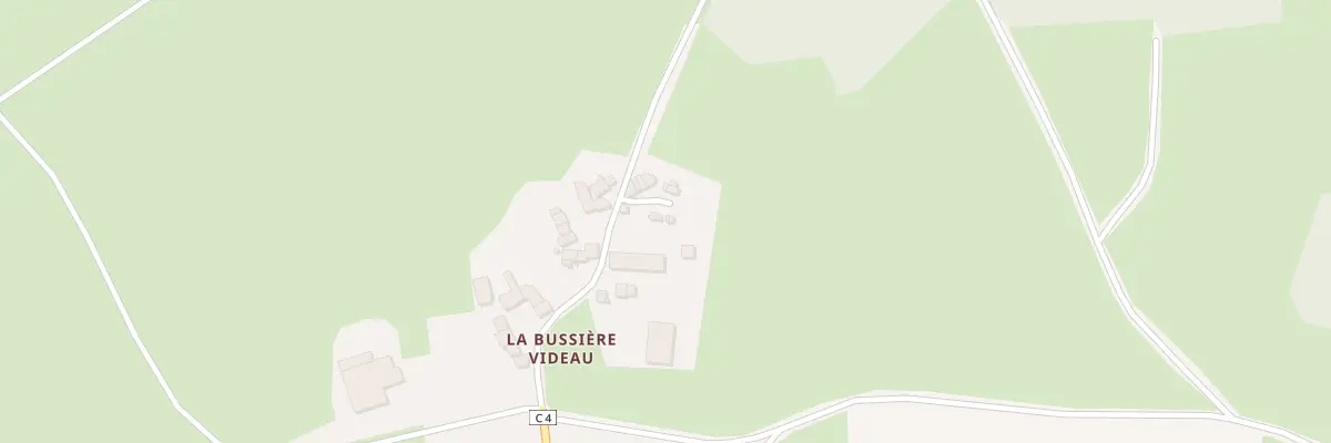 Plan du 21 La Bussiere Videau à Champsanglard