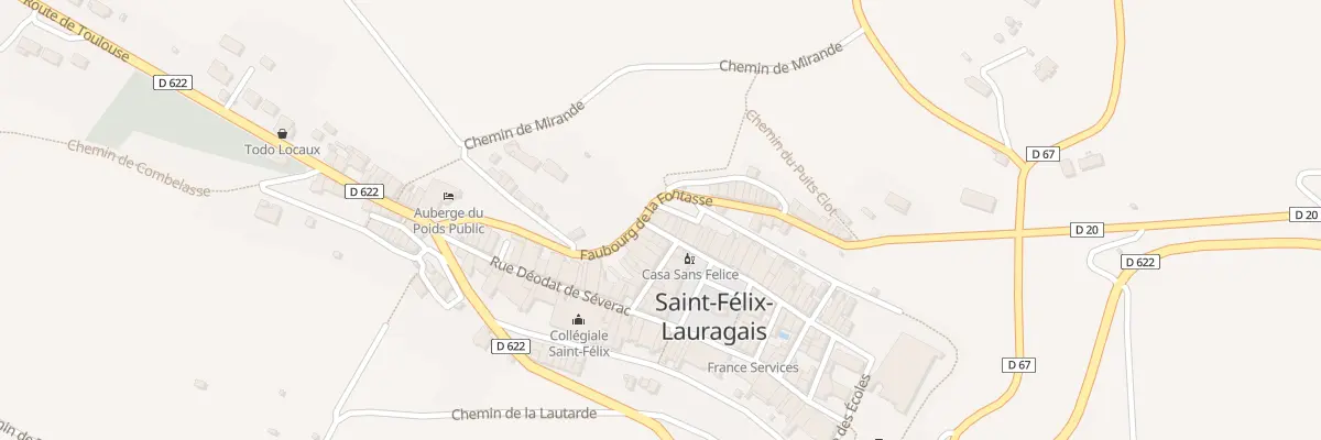 Plan du 251 La Ville à Saint-Félix-Lauragais