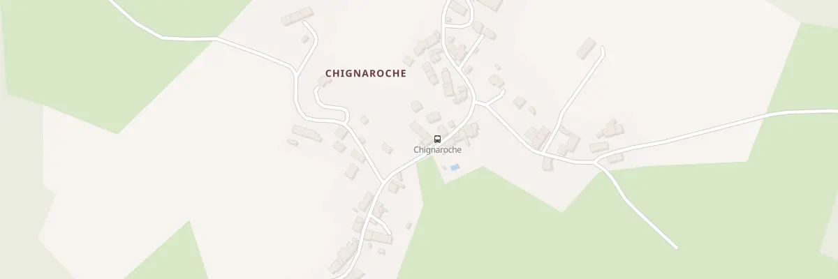 Plan du 14 Chignaroche à Anzême