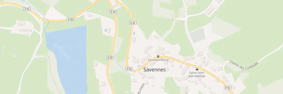 Plan du 1 Imp de la Fontaine de Champagn à Savennes