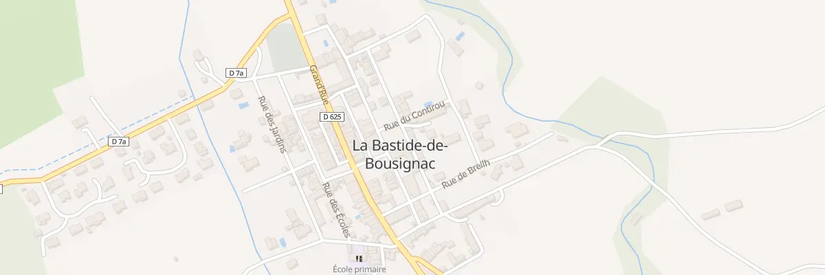 Plan du 15 Rue du Barreau à La Bastide-de-Bousignac