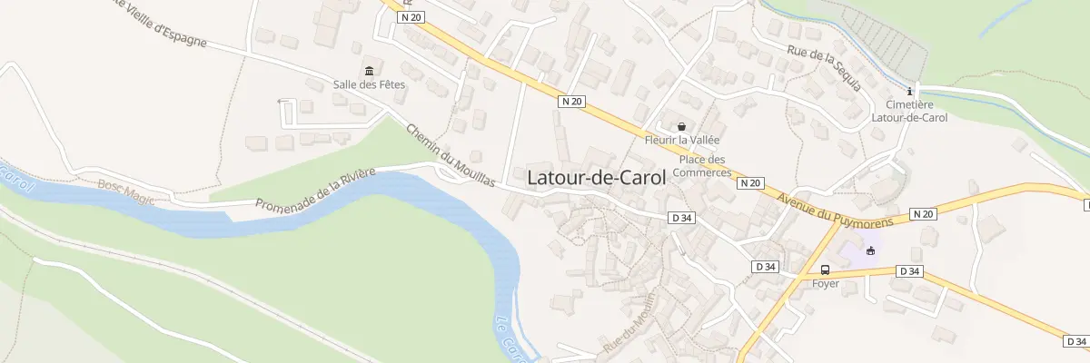 Plan du 3 Rte Vieille d’Espagne à Latour-de-Carol