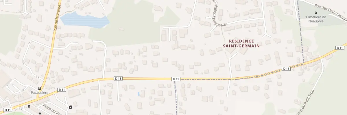 Plan du 63B Rte de Saint-germain à Villiers-Saint-Frédéric