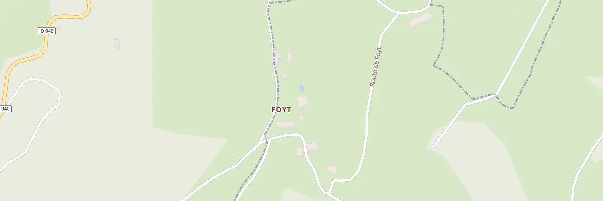 Plan du 448 Rte de Foyt à Saint-Vincent-du-Pendit