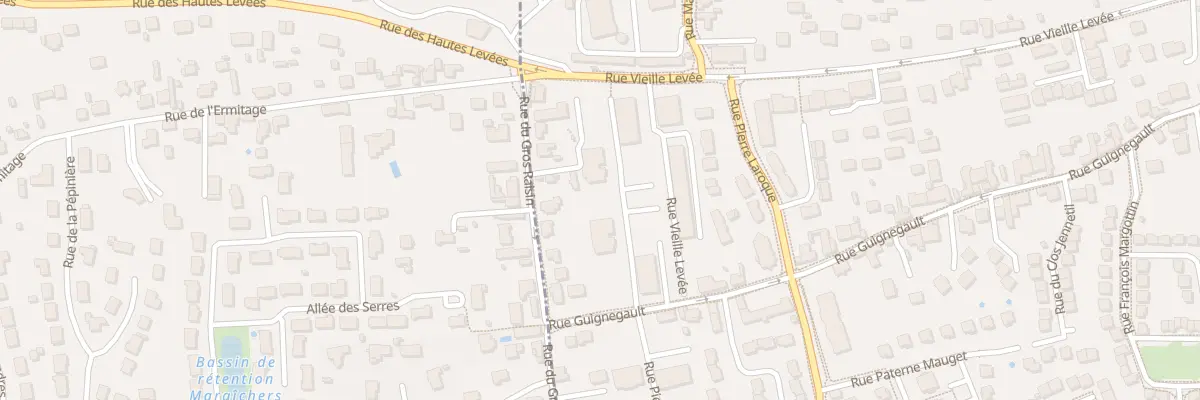 Plan du 62 Rue Guignegault à Orléans