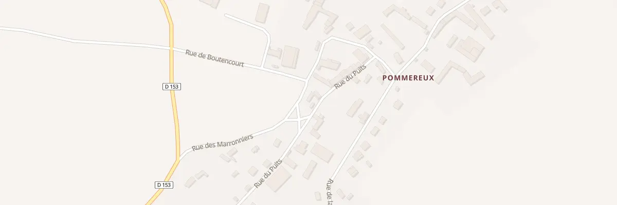 Plan du 2 Rue du Puits à Boutencourt