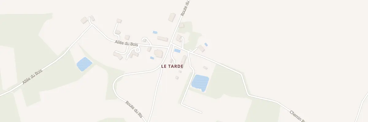 Plan du 5211 Le Tarde à Mers-sur-Indre