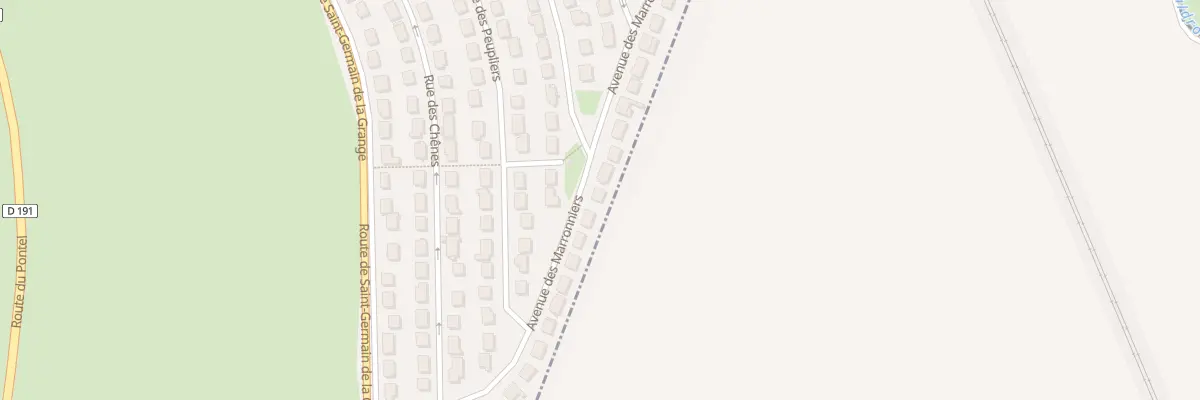 Plan du 77 Av des Marronniers à Beynes