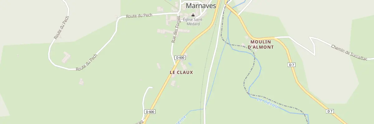 Plan du 5011 Marnaves à Marnaves