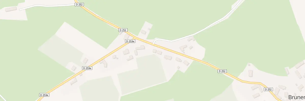 Plan du 23B Rte de Longueville à Brunembert