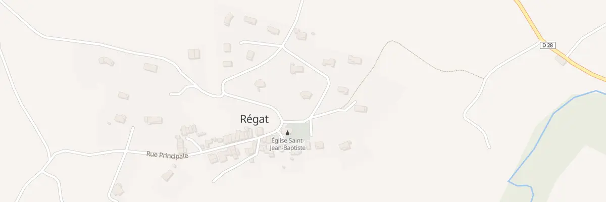 Plan du 5001 Peyrecave à Régat