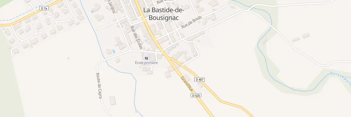 Plan du 1 Rue des Usines à La Bastide-de-Bousignac