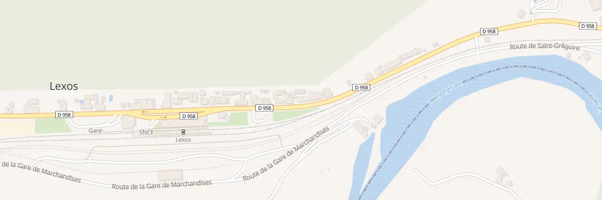 Plan du 5180 Lexos à Varen