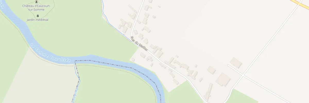 Plan du 650 Rue du Mellier à Eaucourt-sur-Somme