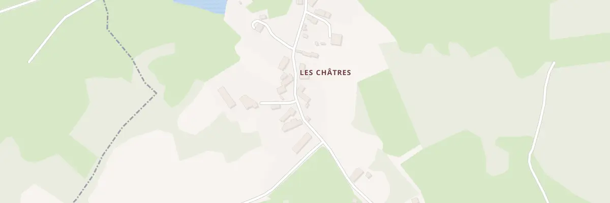 Plan du 5 Les Chatres à Maisonnisses