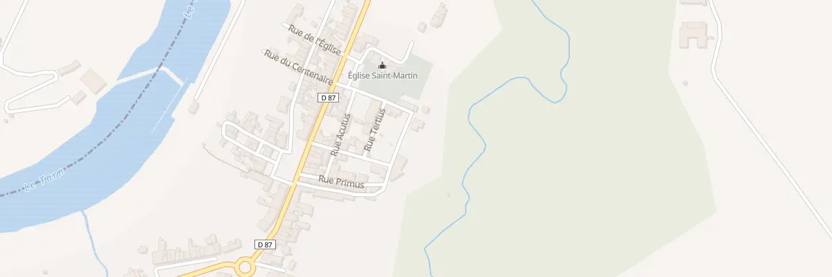 Plan du 26 Rue du Carbinié à Montans