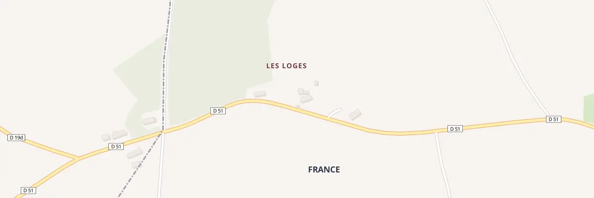 Plan du 18 Les Loges à Sarzay