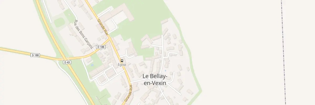 Plan du 5 Rue du Bout a Robin au Bellay-en-Vexin
