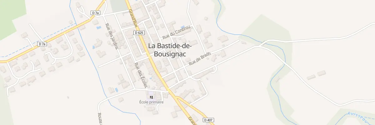 Plan du 3 Rue du Breilh à La Bastide-de-Bousignac