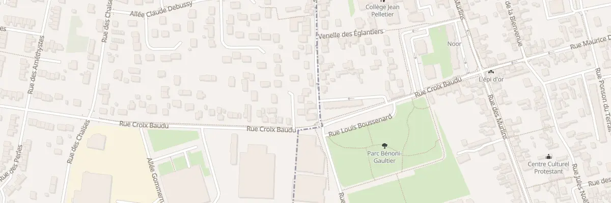 Plan du 6 All des Kiwis à Saint-Jean-de-la-Ruelle