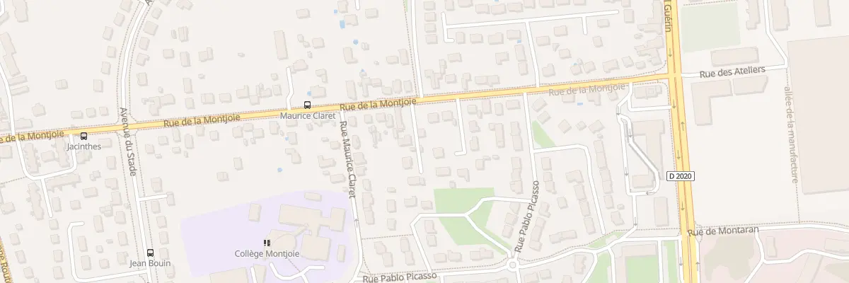 Plan du 295 Rue de la Montjoie à Saran
