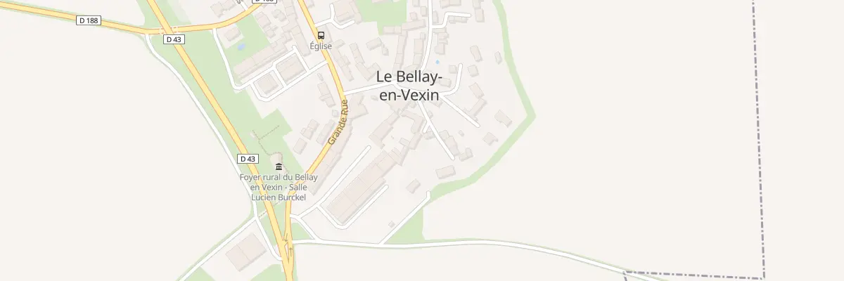 Plan du 4 Pl Charles Debellay au Bellay-en-Vexin