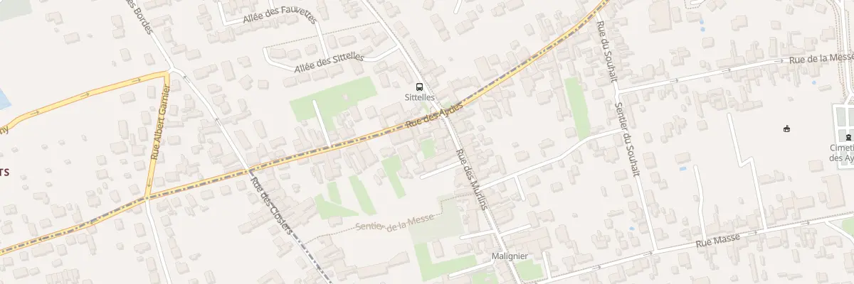 Plan du 303 Rue des Murlins à Orléans