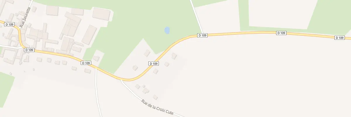 Plan du 24 Rue de la Vallée à Saint-Aubin-en-Bray