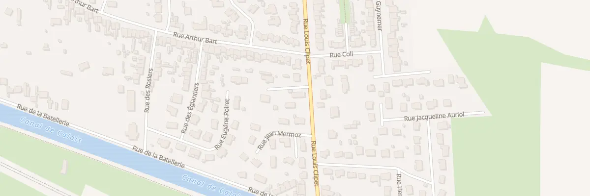Plan du 4 Rue Louis Clipet à Coulogne