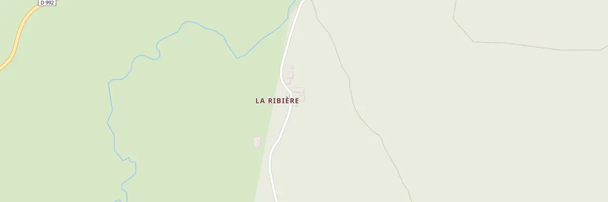 Plan du 5049 La Ribière à La Villedieu