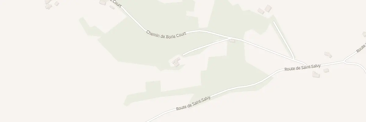 Plan du 706 Che de Borie Court à Saint-Gauzens