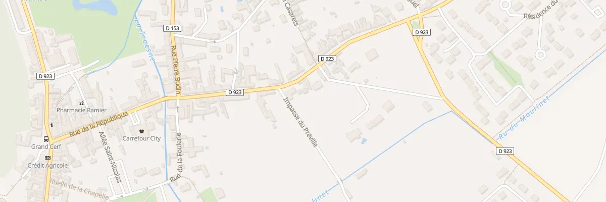 Plan du 22 Rue Roger Blondeau à Chaumont-en-Vexin