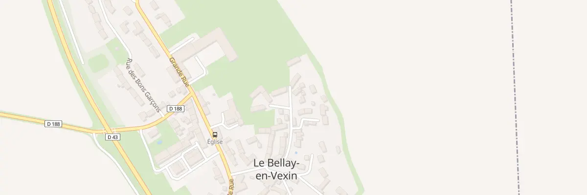 Plan du 4 Rue du Bout a Robin au Bellay-en-Vexin