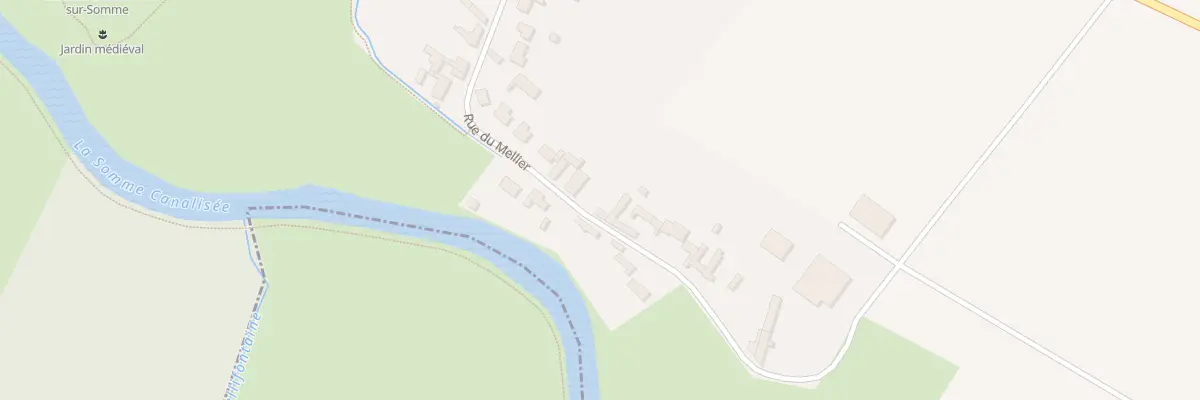 Plan du 690 Rue du Mellier à Eaucourt-sur-Somme
