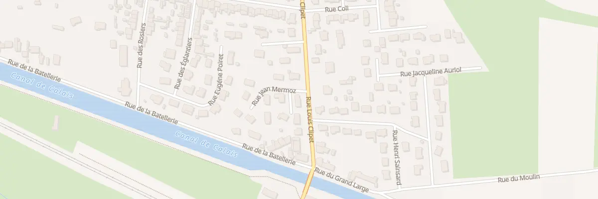 Plan du 8 Rue Louis Clipet à Coulogne