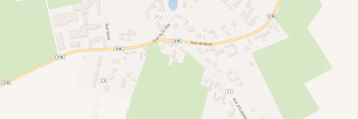 Plan du 2 Rue d’Ecatelet à Brombos
