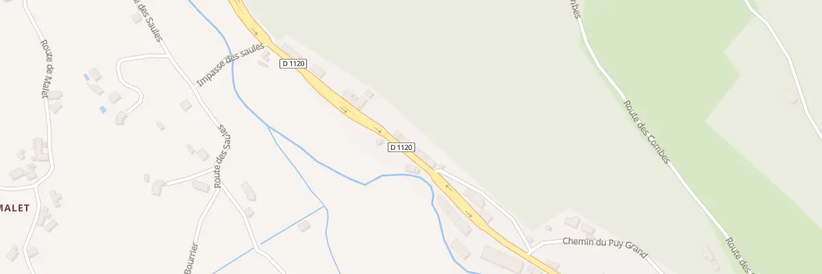 Plan du 64 Av de la Souvigne à Saint-Chamant