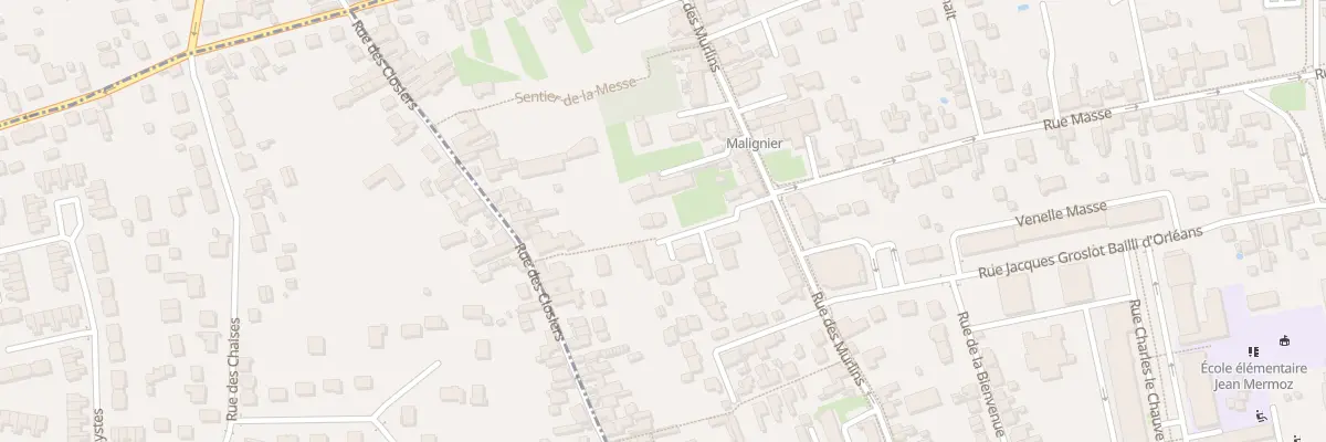Plan du 277D Rue des Murlins à Orléans