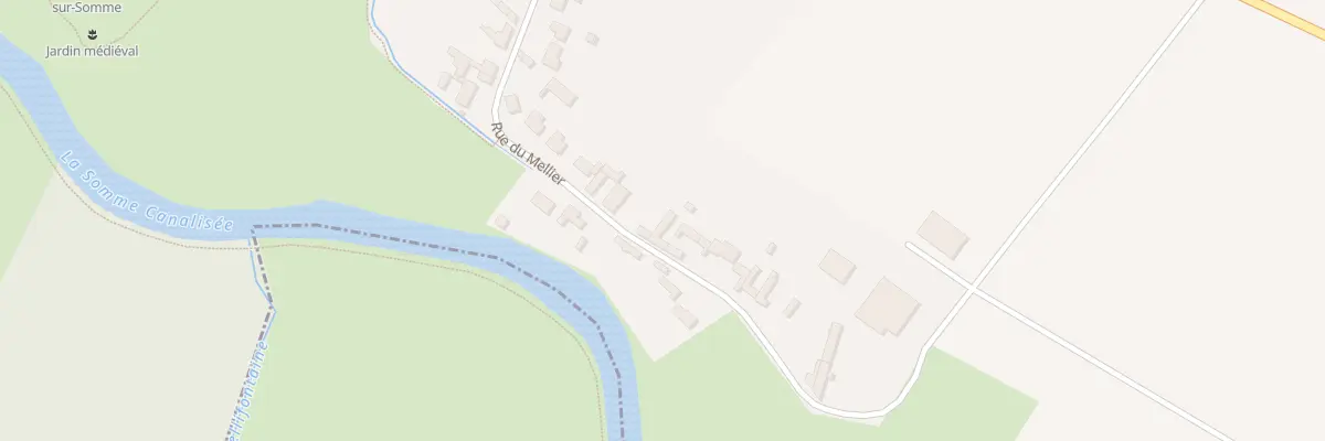 Plan du 708 Rue du Mellier à Eaucourt-sur-Somme