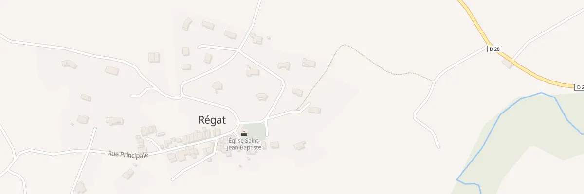 Plan du 31 Peyrecave à Régat