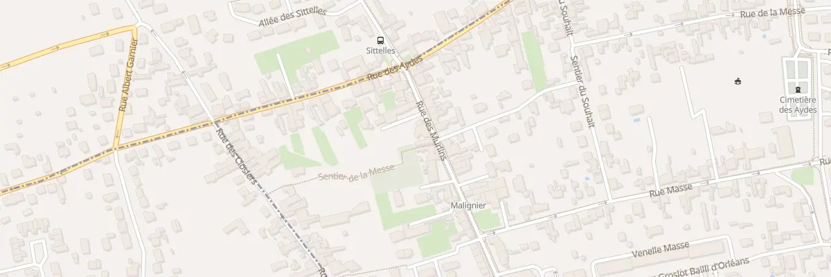 Plan du 291 Rue des Murlins à Orléans