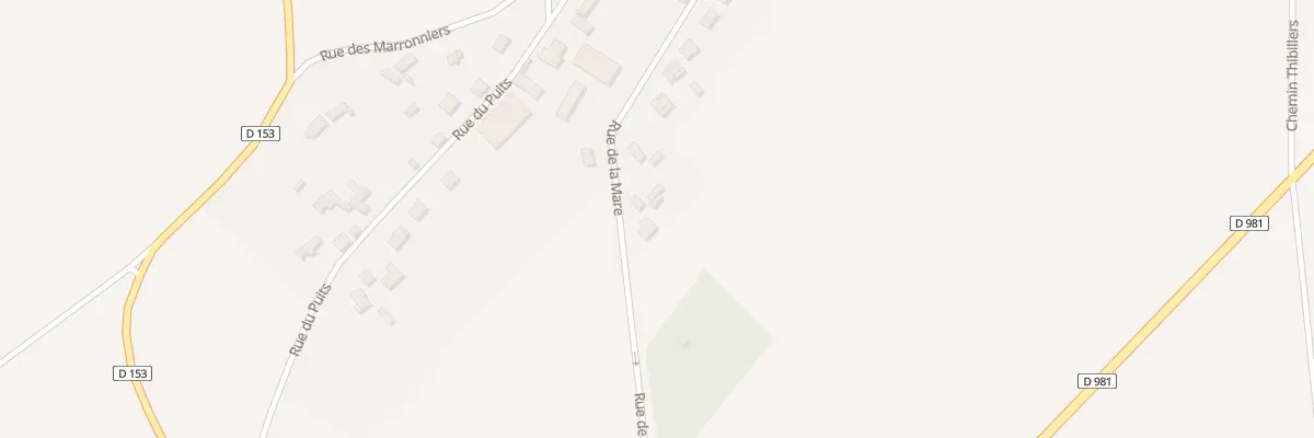 Plan du 17 Rue de la Mare à Boutencourt