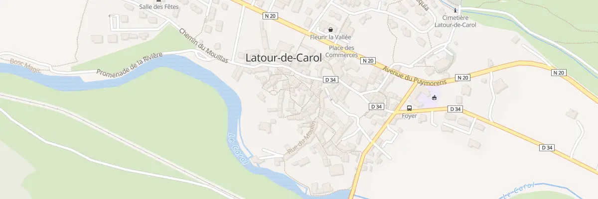 Plan du 1 Rue Joseph Marty à Latour-de-Carol