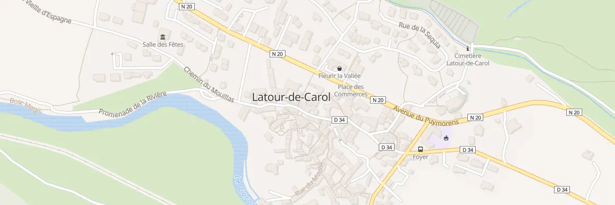 Plan du 13 Rte Vieille d’Espagne à Latour-de-Carol